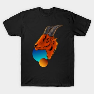 Goat Abstract T-Shirt